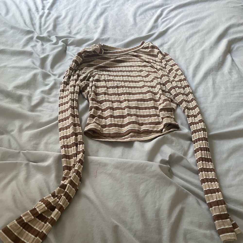 Striped Shein long sleeve T. In excellent condition.